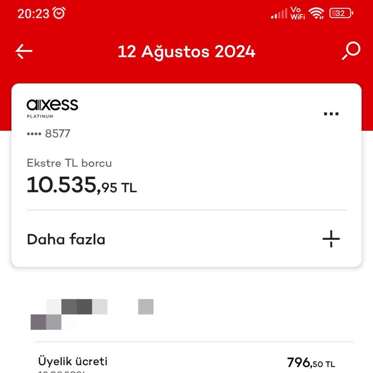 Akbank Bankası Kart Aidatı İadesi İstiyorum