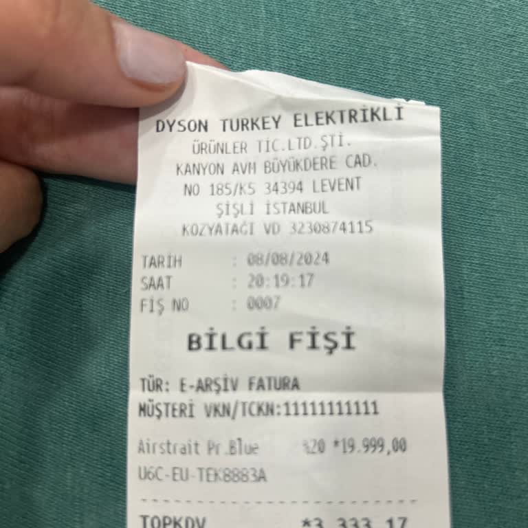 Dyson Bir Hafta Önce Aldığım Ürünü İade Almıyor