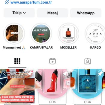 Auraparfum.com.tr Parfüm Kampanyasında Hayal Kırıklığı