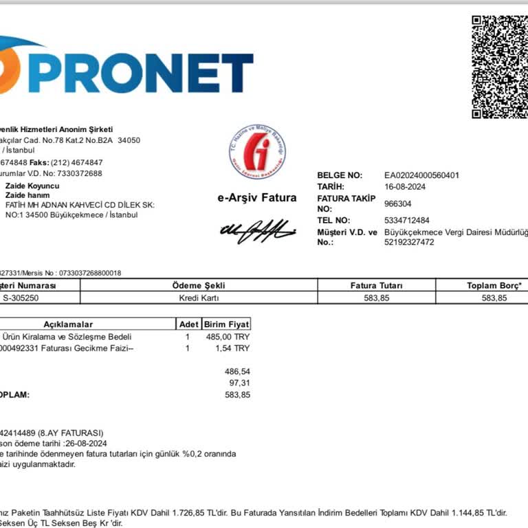 Pronet Sürekli İptal Talebine Rağmen Çözüm Sağlanamıyor