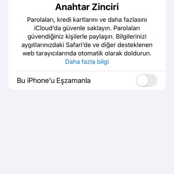 İPhone İCloud Olmayan Kurtarma Kişisi Problemi
