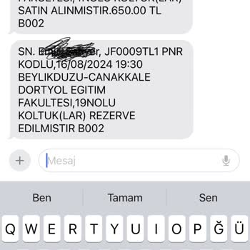 Yelken Turizm Araç Ve Koltuk Mağduriyeti