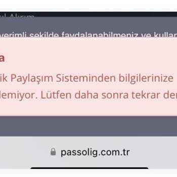 Passolig Kart Başvurusu Yapamıyorum!