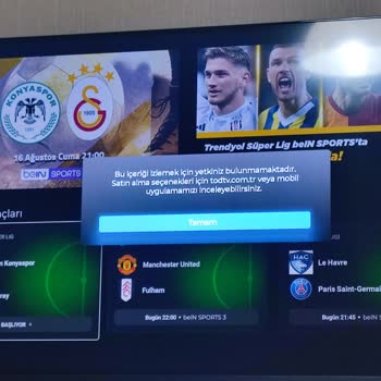 TOD Tv Tod Android TV De Üyelik Yok Yazısı