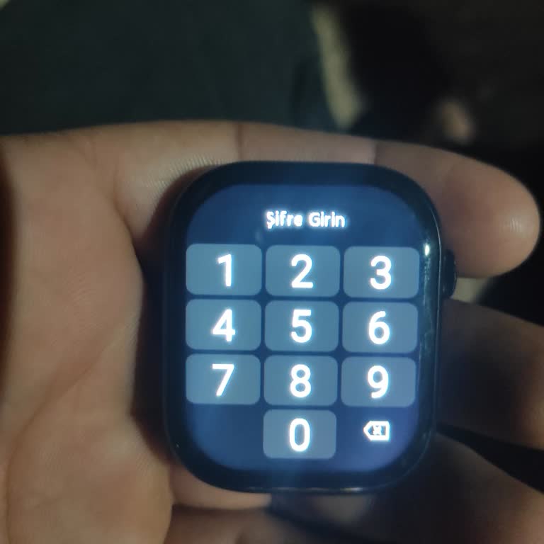 Yeni Aldığım Thull Smart Watch Şifre Sorunu