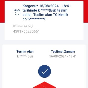 Aras Kargo Kargom Gelmedi Ama Geldi Görünüyor