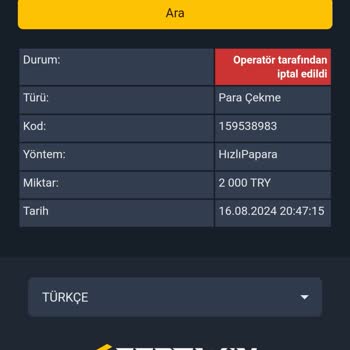 Festwin Para Çekim İşlemlerinde Yaşanan Sorunlar