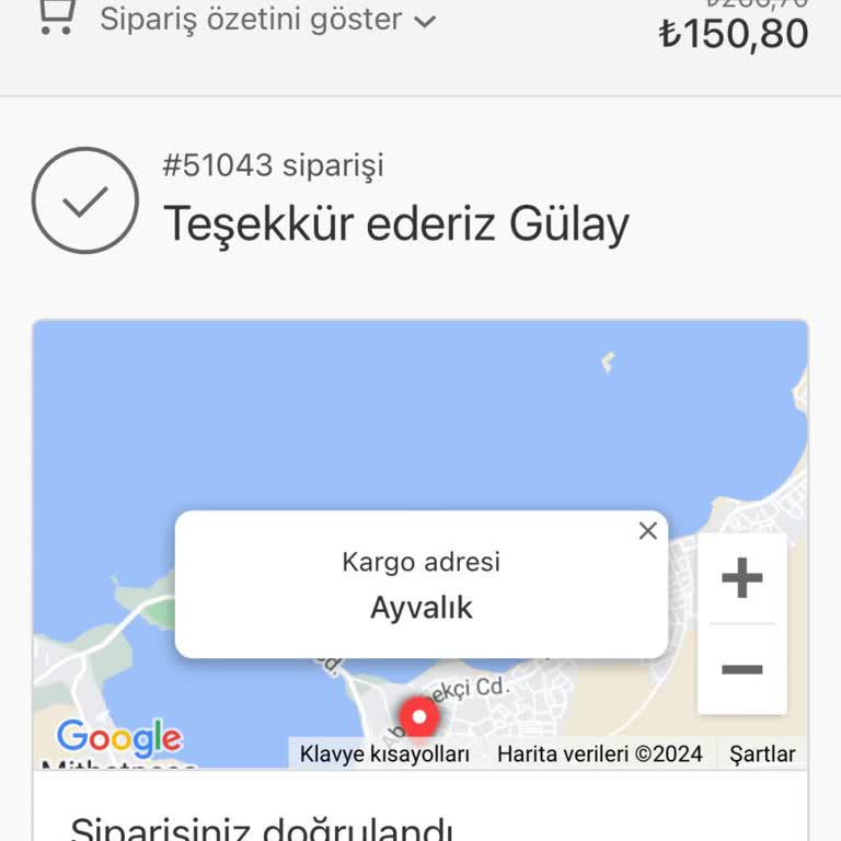 Eve İnternet Siparişim Ortada Yok