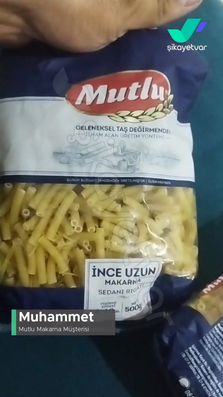 Mutlu Makarna İçinde Tel Şehriye Çıktı videonun kapak resmi