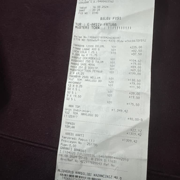 A101 Hadi Kart Kullanımı