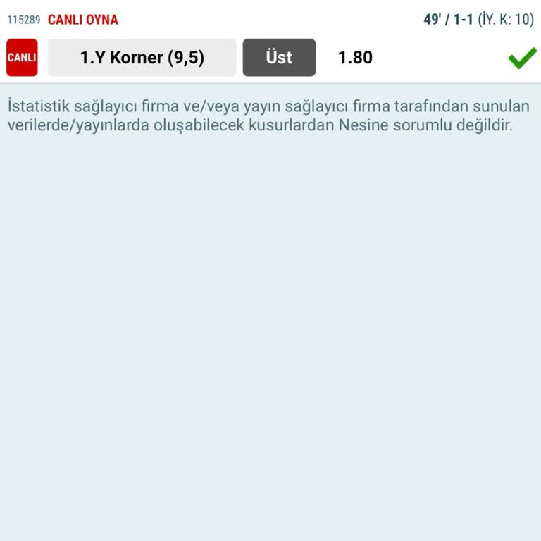 Nesine Kupon Kazandıktan Sonra İptal Sorunu