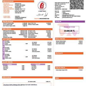 Gediz Elektrik Yüksek Haksız Fatura