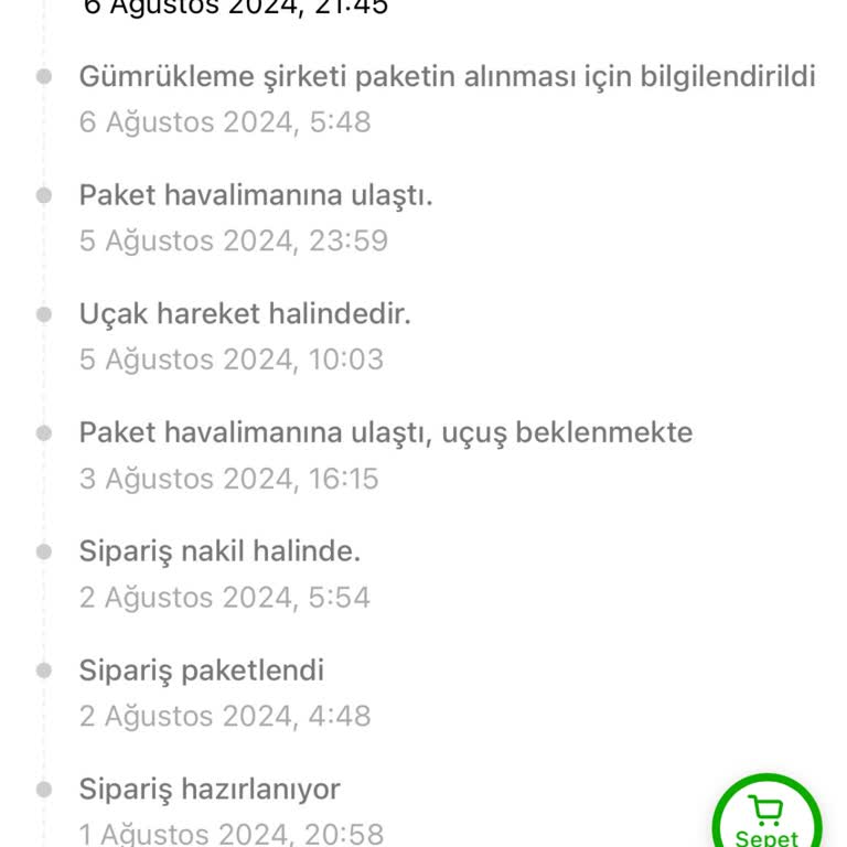 MNG Kargo Temu Gümrükten Alınmayan Kargo