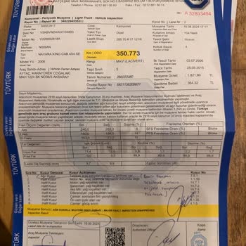 Tüvtürk Mimarsinan Muayene İstasyonu İstanbul