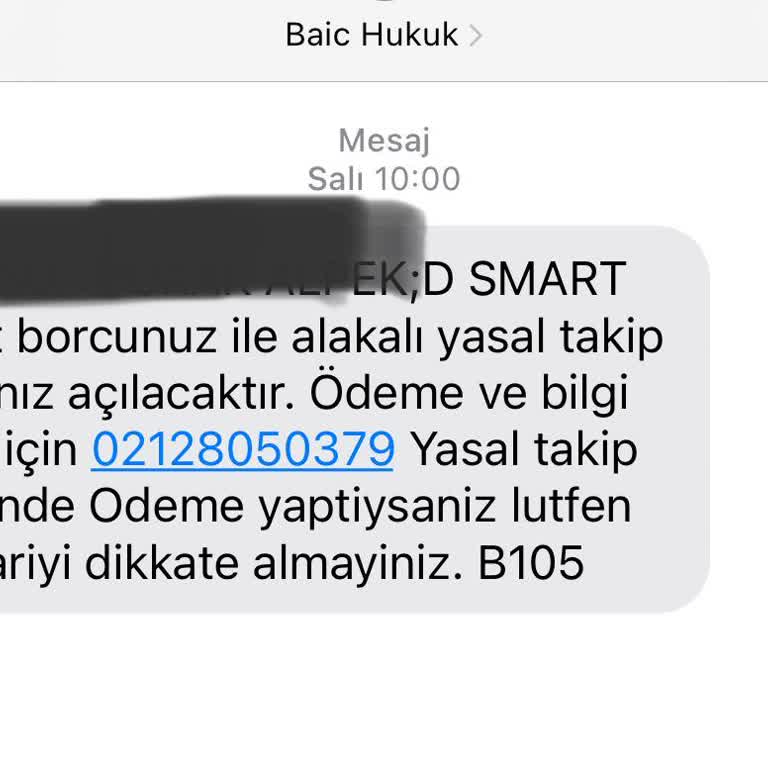 DSmart Usulsüz Yasal Takip Başlatması