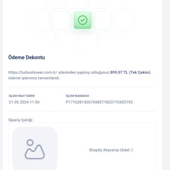 TurboShower Siparişim İki Aydır Gönderilmedi