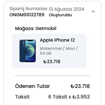 Getmobil Kargo Süreci Gecikmesi
