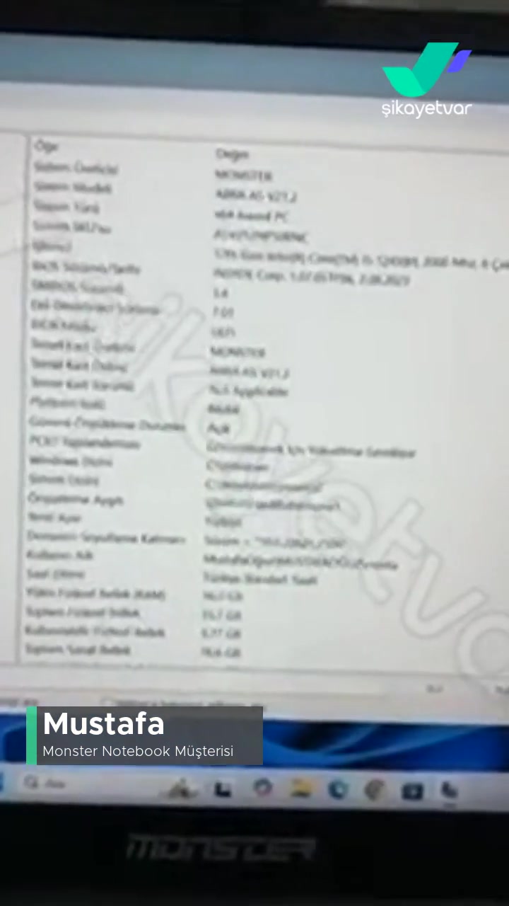 Monster Notebook Cihazı Alalı 1 Ay Olmadı Mikrofon Ve Hoparlör Çalışmıyor! videonun kapak resmi