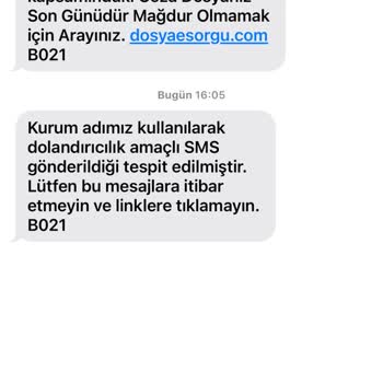İhlas Koleji adına gönderilen Mesajı SMS Şikayetçiyim