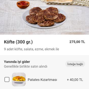 Yemeksepeti Üzerinden Verilen Siparişin Eksik Ve Yanlış Gelmesi