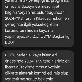 ÖSYM Yerleştirme Yapıp Sonra Pardon Demek