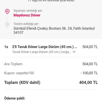 Yemeksepeti Kurye Terbiyesizliği Yeter Artık