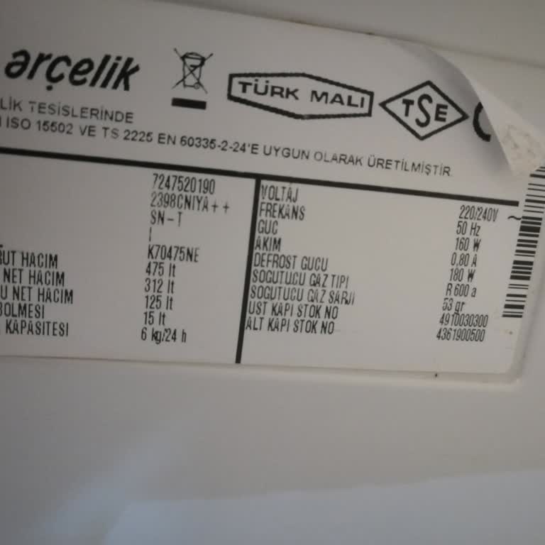 Arçelik Buzdolabında Kronik Gaz Kaçağı Sorunu