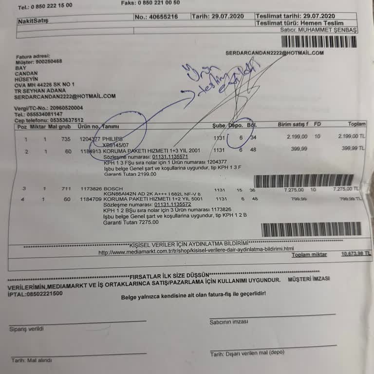 Bosch Arızalanan Ürünümde Oluşan Mağduriyetimin Giderilmemesi