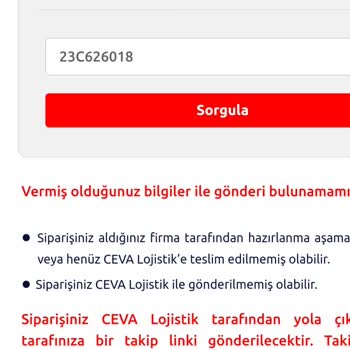 CEVA Logistics Kargomun Nerede Olduğuna Net Cevap