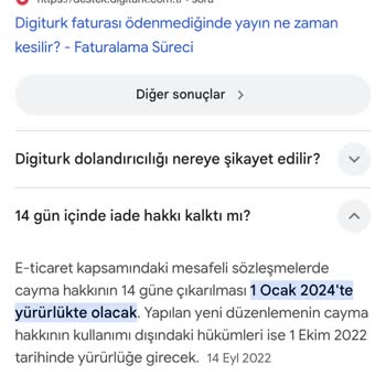 Türk Telekom Ve Digiturk Hizmetinde Yaşanan Sorunlar