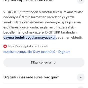 Türk Telekom Ve Digiturk Hizmetinde Yaşanan Sorunlar