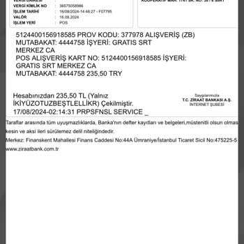 Gratis Güveni Kötüye Kullanma