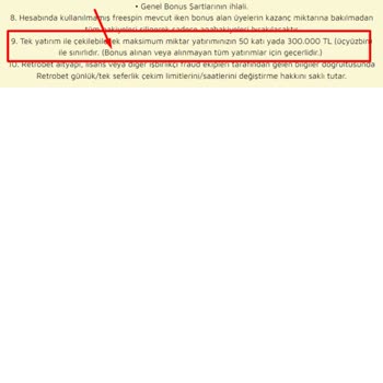 Retrobet 218.000 TL Kazancımı Sildi