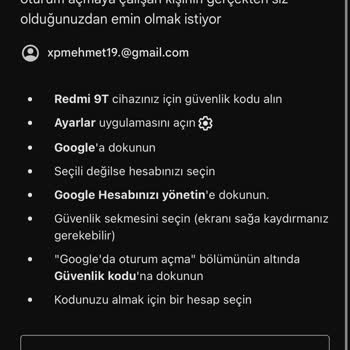 Gmail Hesap Giremiyorum Yardımcı Olum