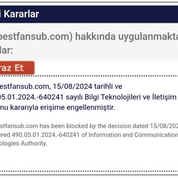 BTK (Bilgi Teknolojileri ve İletişim Kurumu) Çizgi Roman Siteleri Yasağı