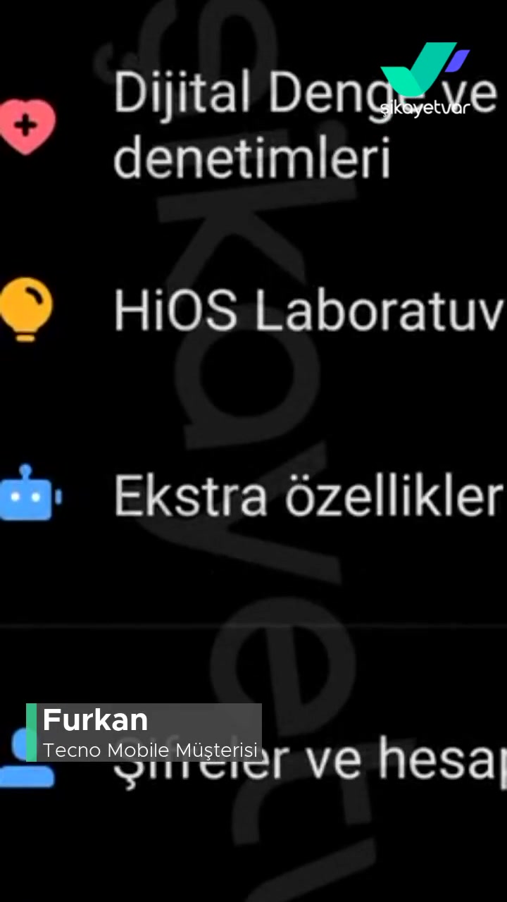 Tecno Mobile Cihazım Sürekli Geri Atıyor! videonun kapak resmi
