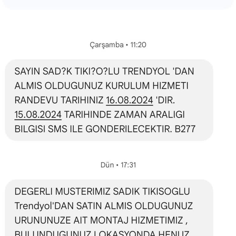 Montajix Şikayeti Müşteri Şikayeti