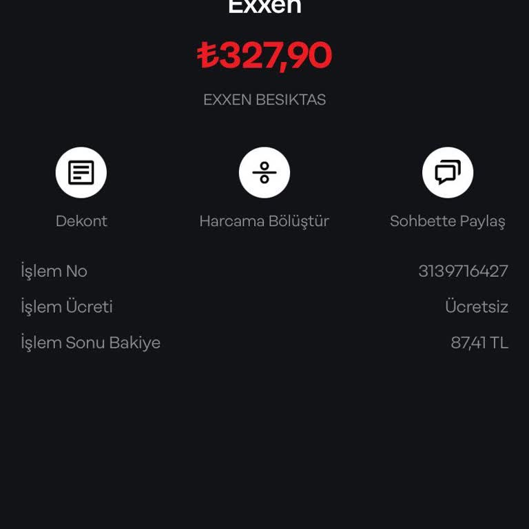 Exxen Paramı Aldı Üyelik Yapmadı Paramı İstiyorum