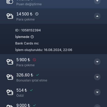7Slots Para Yatırma Hızlı Çekme İşlemleri Beklemede