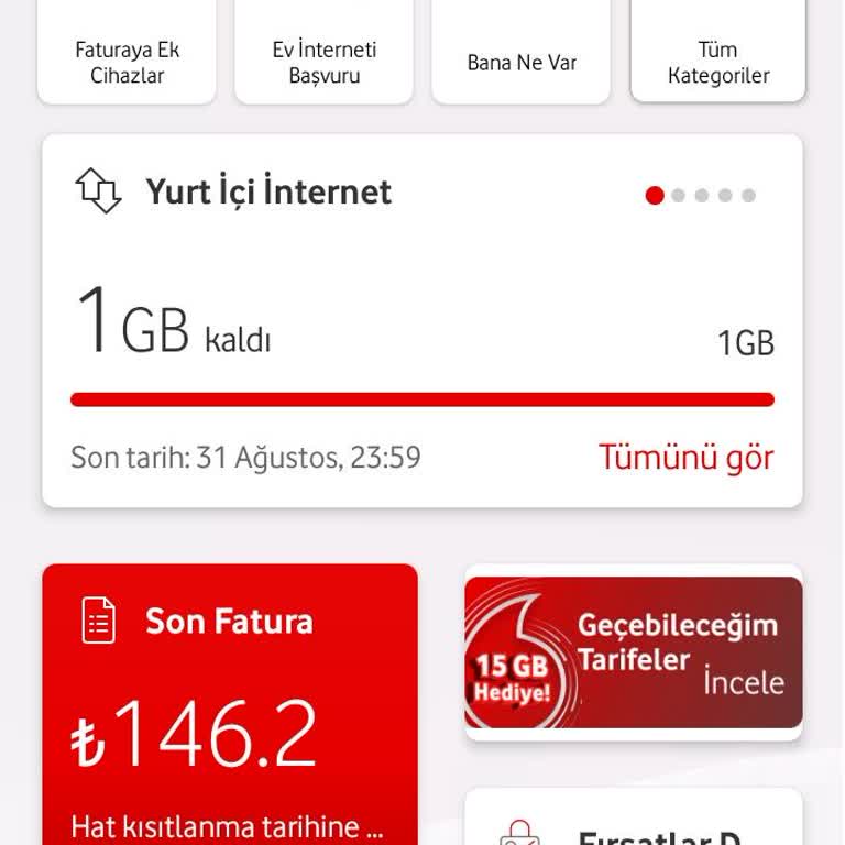 Fatura Kesim Tarihi Öncesi Ekstra Fatura Sorunu