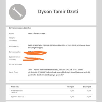 Dyson'un Gen5 Detect Ürününe Sahip Çıkmaması