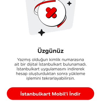 Daha Daha İstanbulkart Yükleme Hatası