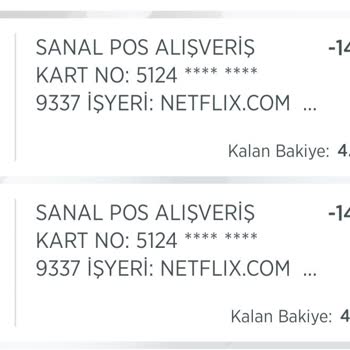 Netflix Fazla Ödeme Aldı.