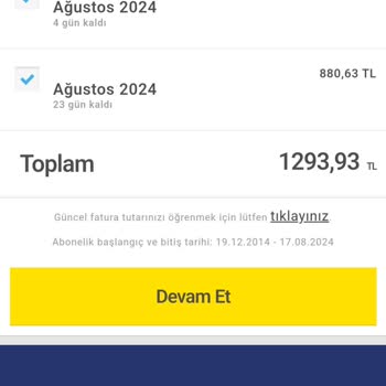 Erken Taahhüt Yenileme Sonrası Yüksek Fatura Şoku