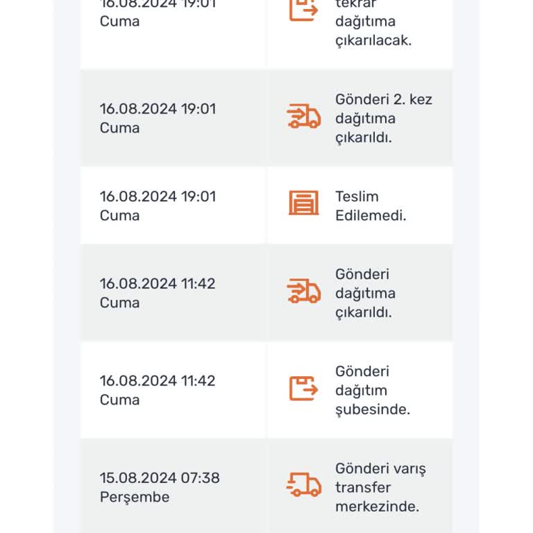 Aras Kargo Pişmanlığı Teslim Edilemedi Sorunu
