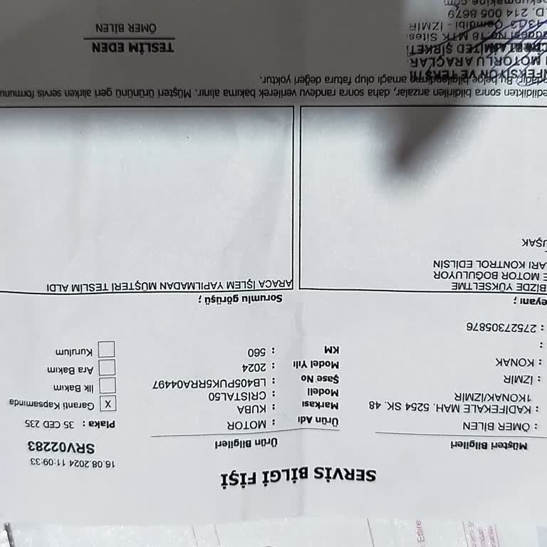 Coşkun Makina & Motor Ayıplı Kusurlu Motor