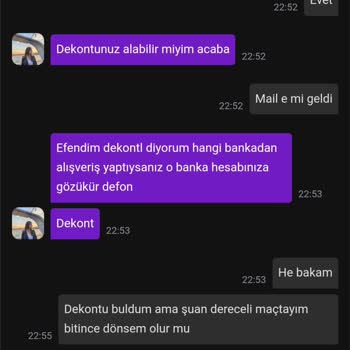 TayfaSatış Tayfa Satış 2 Gündür Para İadesi Alamıyorum