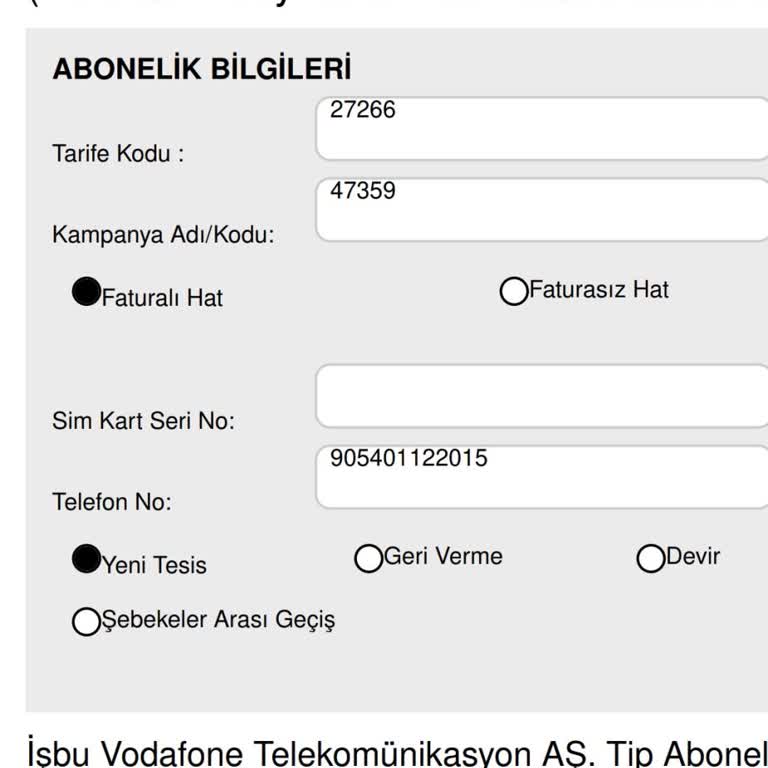 Yanlış Numara ile Açılan Hat ve İlgisiz Müşteri Hizmetleri