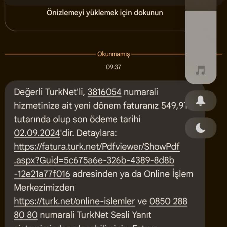 TurkNet İn Kesilen İnternet İçin Hiç Haber Vermemesi