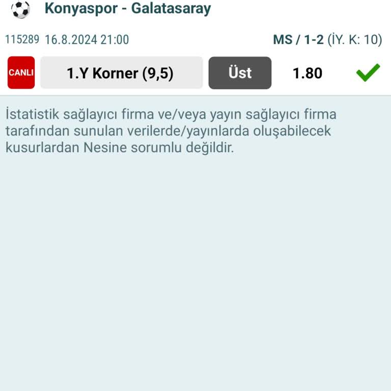 Nesine Tutan Kuponları Haksız Yere İptal Ediyor.